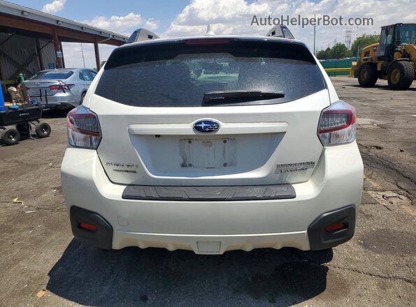 JF2GPBLC6GH262145 2016 SUBARU CROSSTREK White Հետևի տեսք