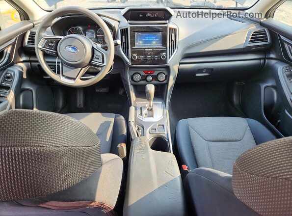 JF2GTAAC1JH233457 2018 SUBARU CROSSTREK Черный Вид панели приборов