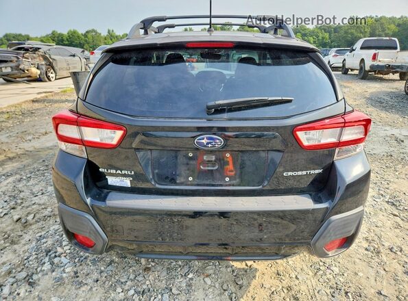 JF2GTAAC1JH233457 2018 SUBARU CROSSTREK Черный Вид сзади
