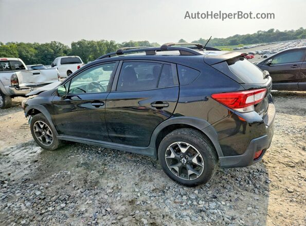 JF2GTAAC1JH233457 2018 SUBARU CROSSTREK Черный Задняя левая четверть