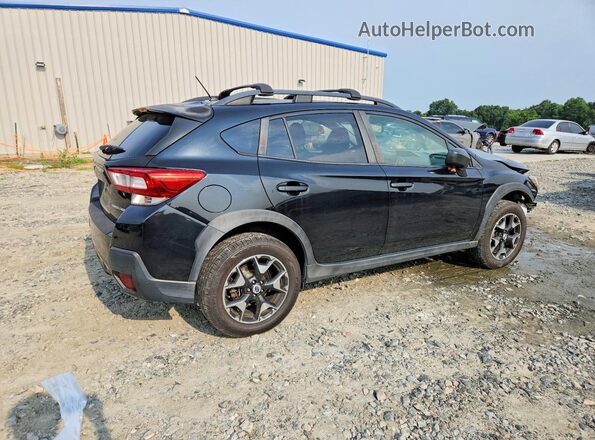 JF2GTAAC1JH233457 2018 SUBARU CROSSTREK Черный Задняя правая четверть