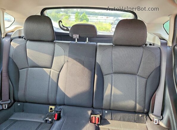 JF2GTAAC1JH233457 2018 SUBARU CROSSTREK Черный Вид задних сидений