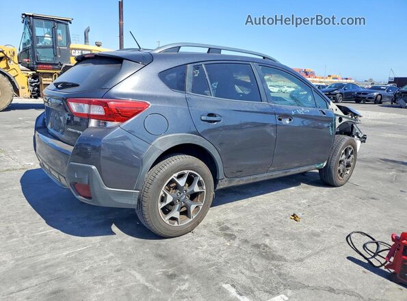 JF2GTAAC1K9388246 2019 SUBARU CROSSTREK Серый Задняя правая четверть