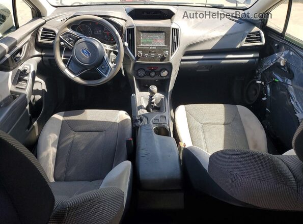 JF2GTAAC1K9388246 2019 SUBARU CROSSTREK Серый Вид панели приборов