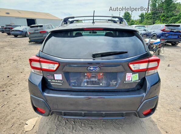 JF2GTAAC3JH275967 2018 SUBARU CROSSTREK Charcoal Вид ззаду