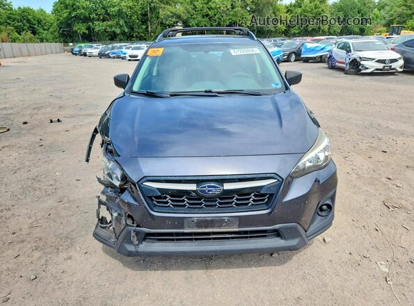 JF2GTAAC3JH275967 2018 SUBARU CROSSTREK Charcoal Вид спереду
