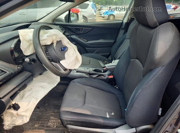 JF2GTAAC5KH332283 2019 SUBARU CROSSTREK Charcoal Front interior view