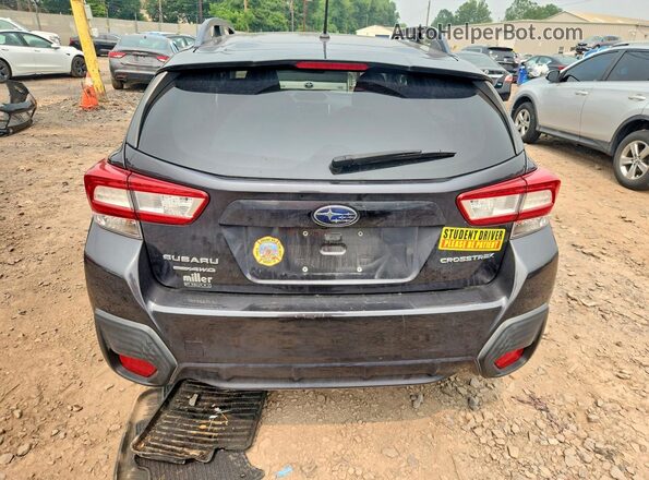 JF2GTAAC5KH332283 2019 SUBARU CROSSTREK Charcoal Rear view