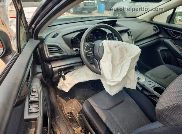 JF2GTAAC5KH332283 2019 SUBARU CROSSTREK Charcoal Dashboard view