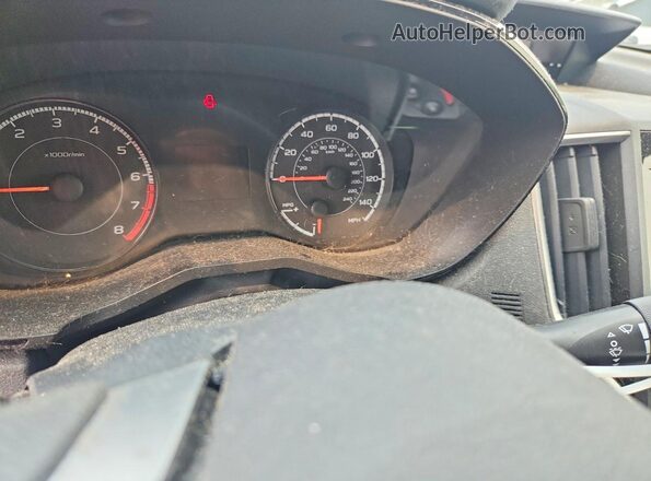 JF2GTAAC5KH332283 2019 SUBARU CROSSTREK Charcoal Instrument cluster view