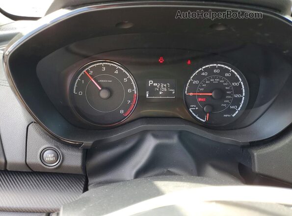 JF2GTAAC5KH365946 2019 SUBARU CROSSTREK Серый Вид щитка приборов