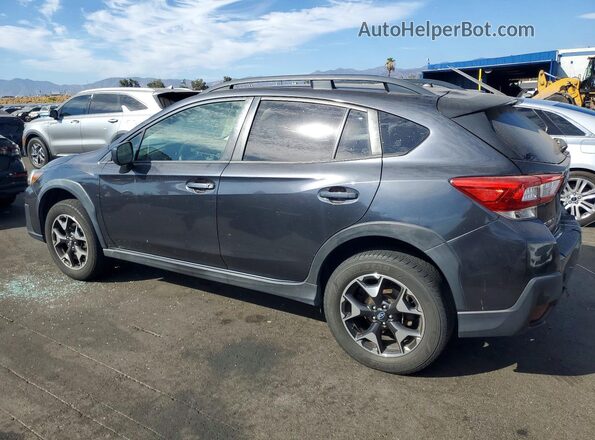 JF2GTAAC5KH365946 2019 SUBARU CROSSTREK Серый Задняя левая четверть