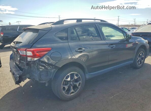 JF2GTAAC5KH365946 2019 SUBARU CROSSTREK Серый Задняя правая четверть