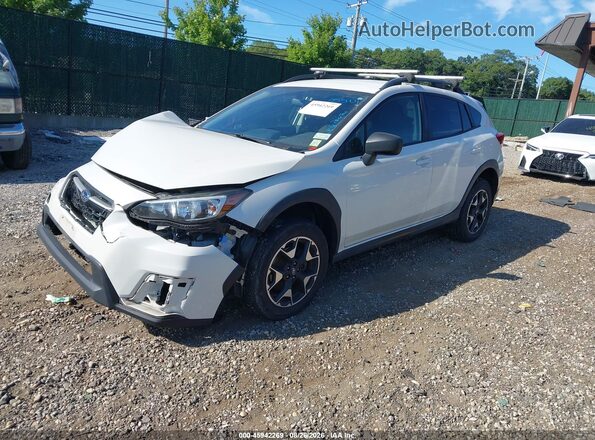 JF2GTAAC6K8381444 2019 SUBARU CROSSTREK Белый Передняя левая четверть