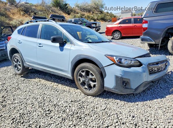 JF2GTAAC6KG315868 2019 SUBARU CROSSTREK Серый Передняя правая четверть