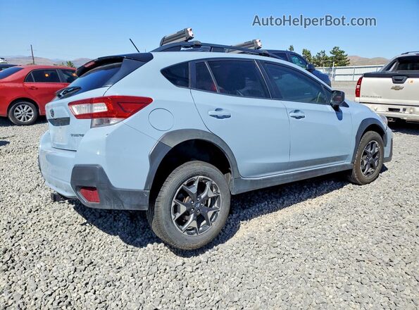 JF2GTAAC6KG315868 2019 SUBARU CROSSTREK Серый Задняя правая четверть
