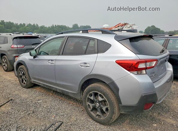 JF2GTAAC7JH268312 2018 SUBARU CROSSTREK Silver Rear left