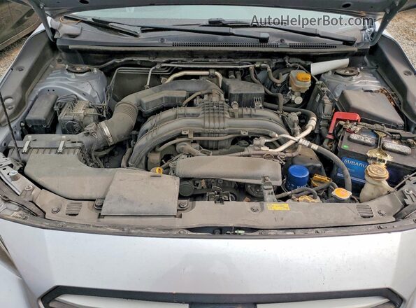 JF2GTAAC7JH268312 2018 SUBARU CROSSTREK Silver Rear interior view