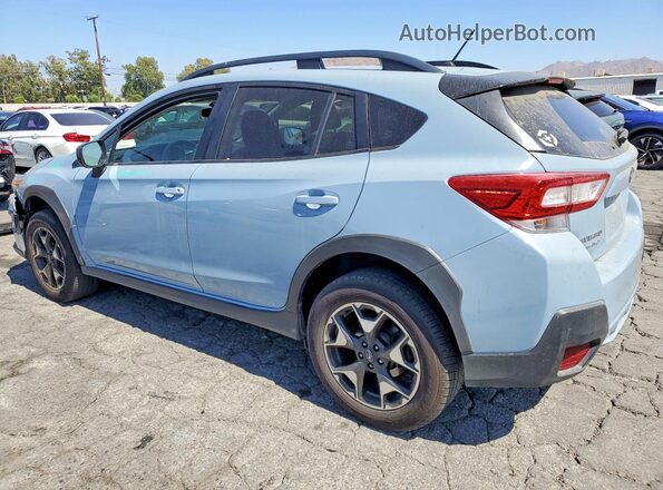 JF2GTAAC7K8299481 2019 SUBARU CROSSTREK Gray უკანა მარცხენა
