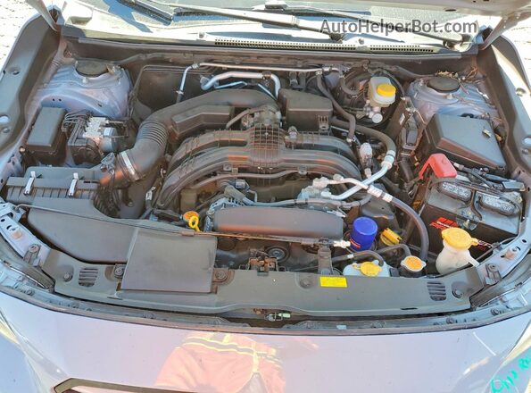 JF2GTAAC7K8299481 2019 SUBARU CROSSTREK Gray ძრავის განყოფილების ხედი