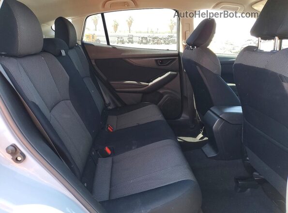 JF2GTAAC7K8299481 2019 SUBARU CROSSTREK Gray უკანა სალონის ხედი