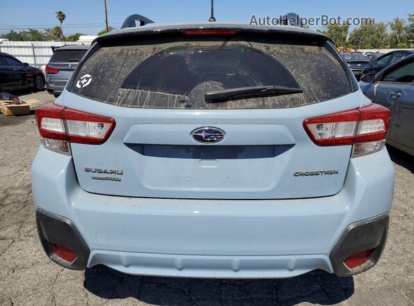 JF2GTAAC7K8299481 2019 SUBARU CROSSTREK Gray უკანა ხედი