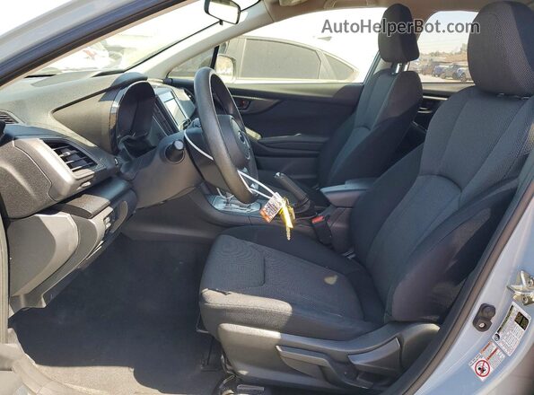 JF2GTAAC7K8299481 2019 SUBARU CROSSTREK Gray წინა სალონის ხედი