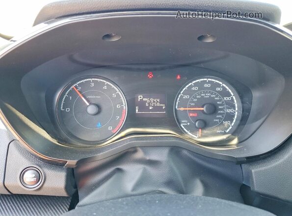 JF2GTAAC7K8299481 2019 SUBARU CROSSTREK Gray ხელსაწყოთა პანელის ხედი