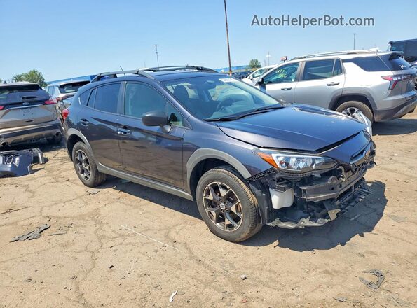 JF2GTAAC8JH226196 2018 SUBARU CROSSTREK Gray Front right