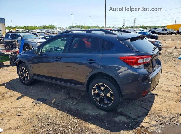 JF2GTAAC8JH226196 2018 SUBARU CROSSTREK Gray Rear left