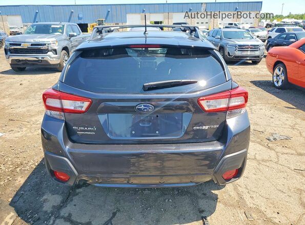 JF2GTAAC8JH226196 2018 SUBARU CROSSTREK Gray Rear view