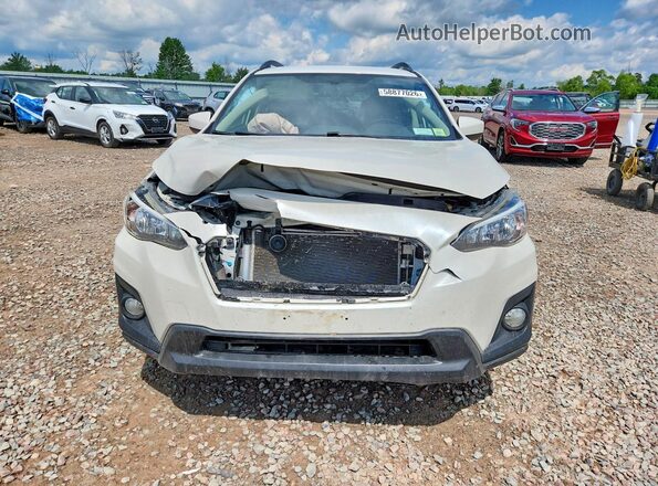 JF2GTABC0JH222044 2018 SUBARU CROSSTREK Белый Вид спереди