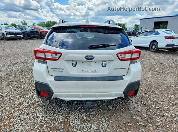 JF2GTABC0JH222044 2018 SUBARU CROSSTREK Белый Вид сзади