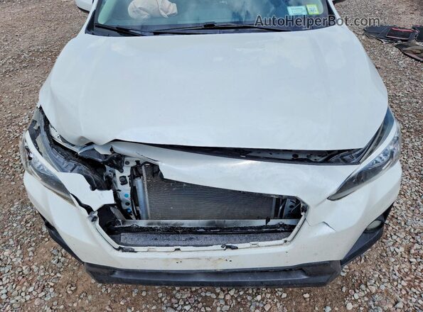 JF2GTABC0JH222044 2018 SUBARU CROSSTREK Белый Вид подкапотного пространства