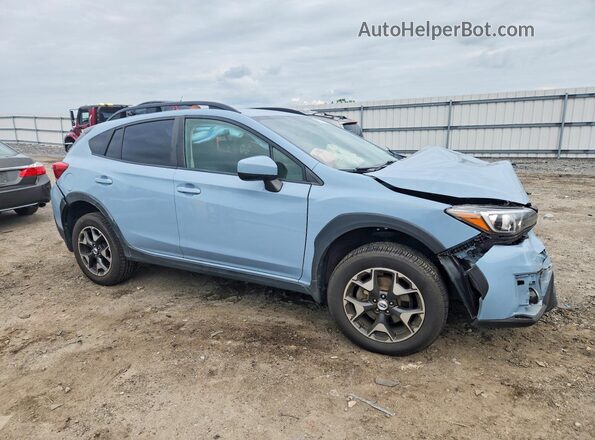 JF2GTABC0JH238003 2018 SUBARU CROSSTREK Blue Front right