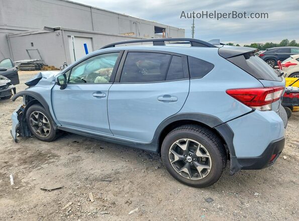 JF2GTABC0JH238003 2018 SUBARU CROSSTREK Blue Rear left