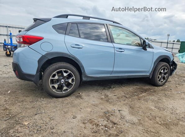 JF2GTABC0JH238003 2018 SUBARU CROSSTREK Blue Rear right