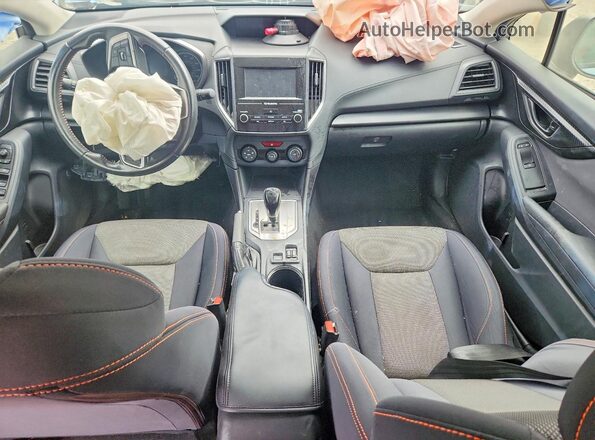 JF2GTABC0JH238003 2018 SUBARU CROSSTREK Blue Dashboard view