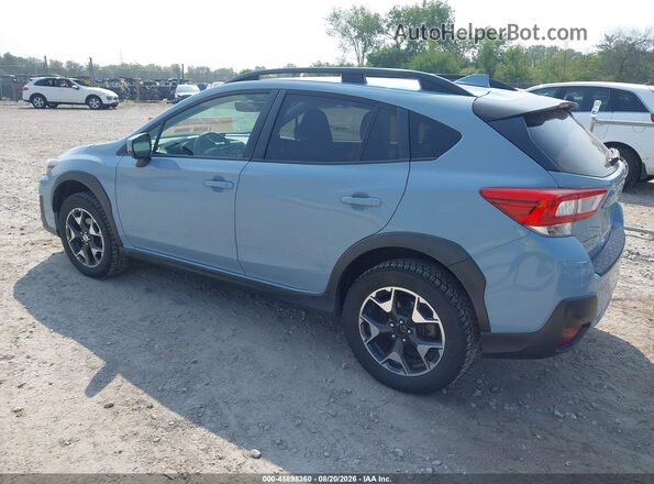JF2GTABC0JH259241 2018 SUBARU CROSSTREK Light Blue Հետևի ձախ
