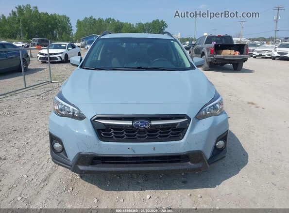 JF2GTABC0JH259241 2018 SUBARU CROSSTREK Light Blue Սարքավորումների վահանակի տեսք
