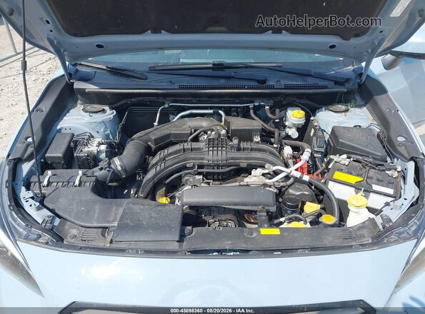 JF2GTABC0JH259241 2018 SUBARU CROSSTREK Light Blue Հետևի տեսք