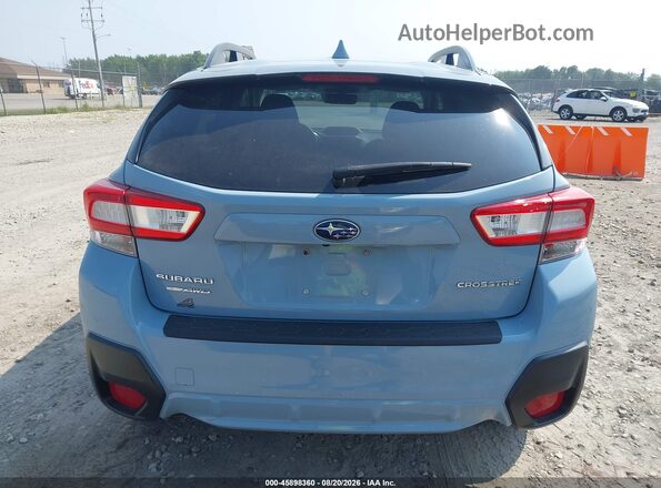 JF2GTABC0JH259241 2018 SUBARU CROSSTREK Light Blue 