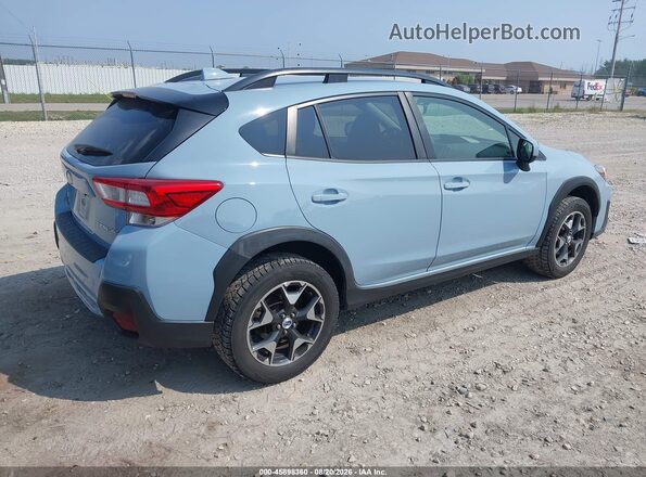 JF2GTABC0JH259241 2018 SUBARU CROSSTREK Light Blue Հետևի աջ