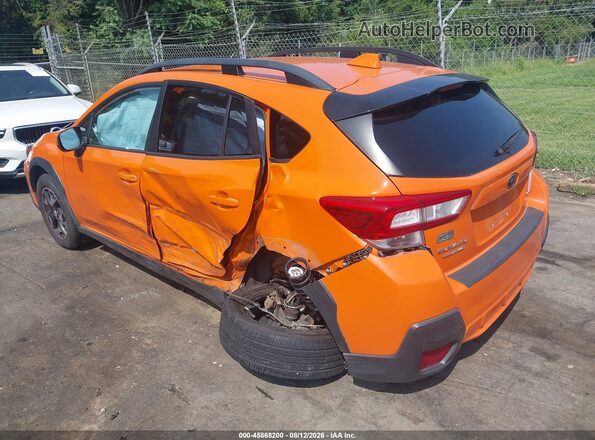 JF2GTABC0JH269803 2018 SUBARU CROSSTREK Orange უკანა მარცხენა