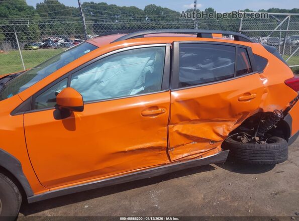 JF2GTABC0JH269803 2018 SUBARU CROSSTREK Orange წინა ხედი
