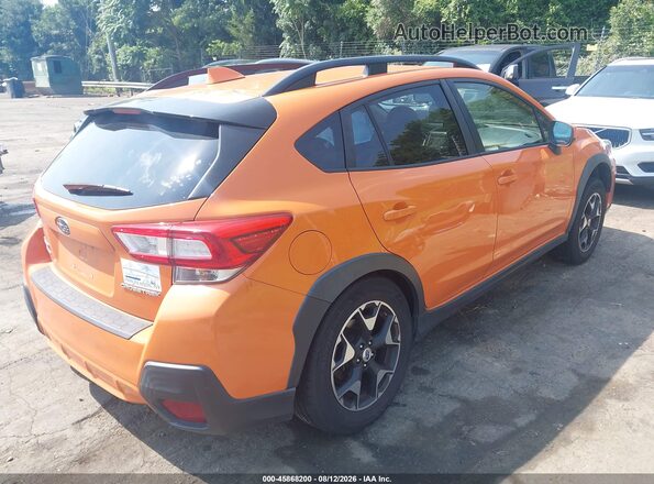 JF2GTABC0JH269803 2018 SUBARU CROSSTREK Orange უკანა მარჯვენა