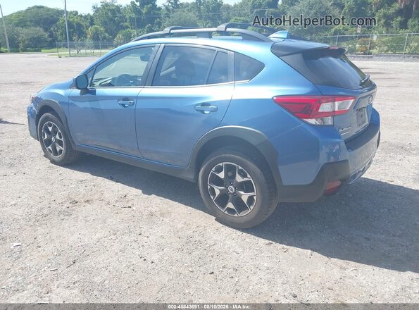 JF2GTABC1JH231237 2018 SUBARU CROSSTREK Blue უკანა მარცხენა