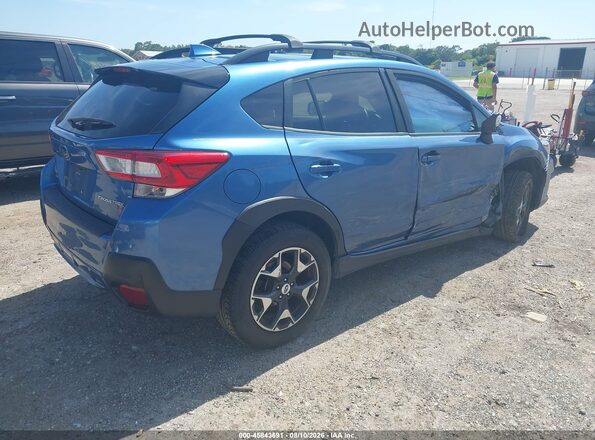 JF2GTABC1JH231237 2018 SUBARU CROSSTREK Blue უკანა მარჯვენა
