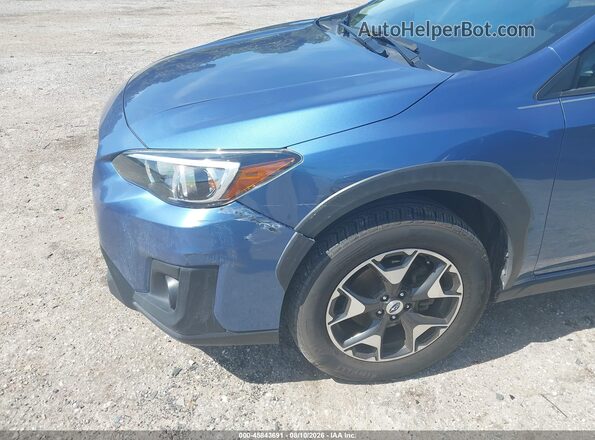 JF2GTABC1JH231237 2018 SUBARU CROSSTREK Blue წინა ხედი