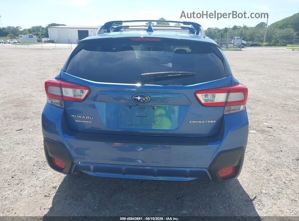 JF2GTABC1JH231237 2018 SUBARU CROSSTREK Blue 